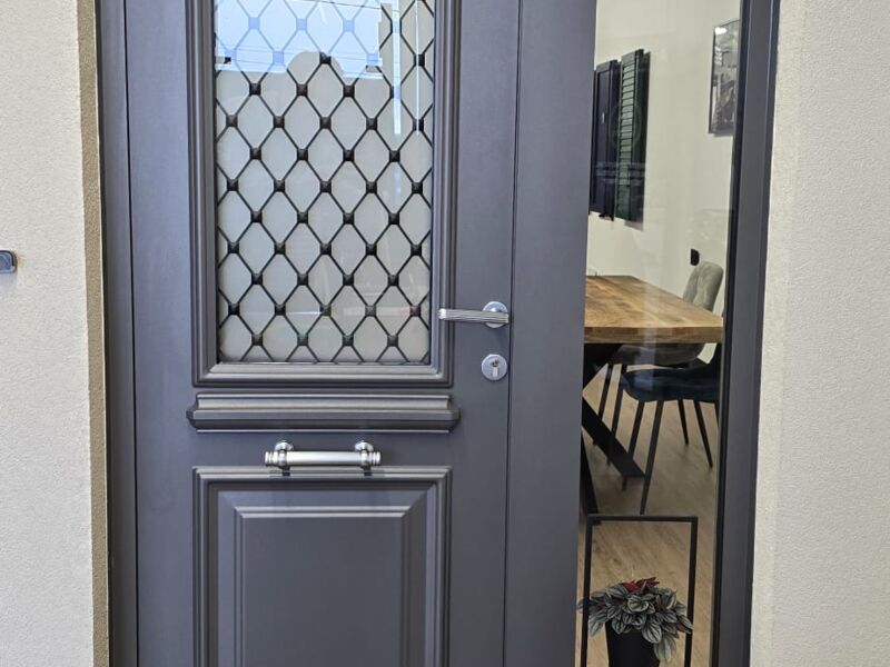 PORTES D'ENTRÉE EN ALU NÉO CLASSIQUE - photo 1